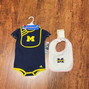 Girls Michigan Wolverines Set